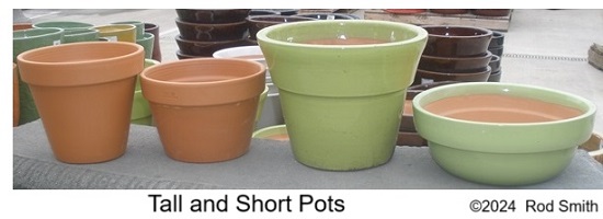 Tall and Short Pots